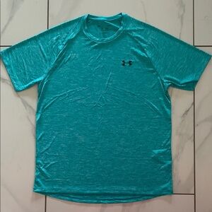 Under Armour Men's Teal Short Sleeve Tee
